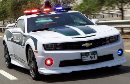 Dubai police force adds Chevrolet Camaro SS, Aston Martin One-77 ...